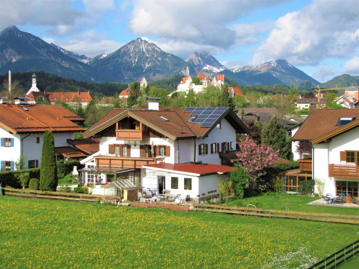 Füssen Chalet Im Haus Schlossblick מראה חיצוני תמונה