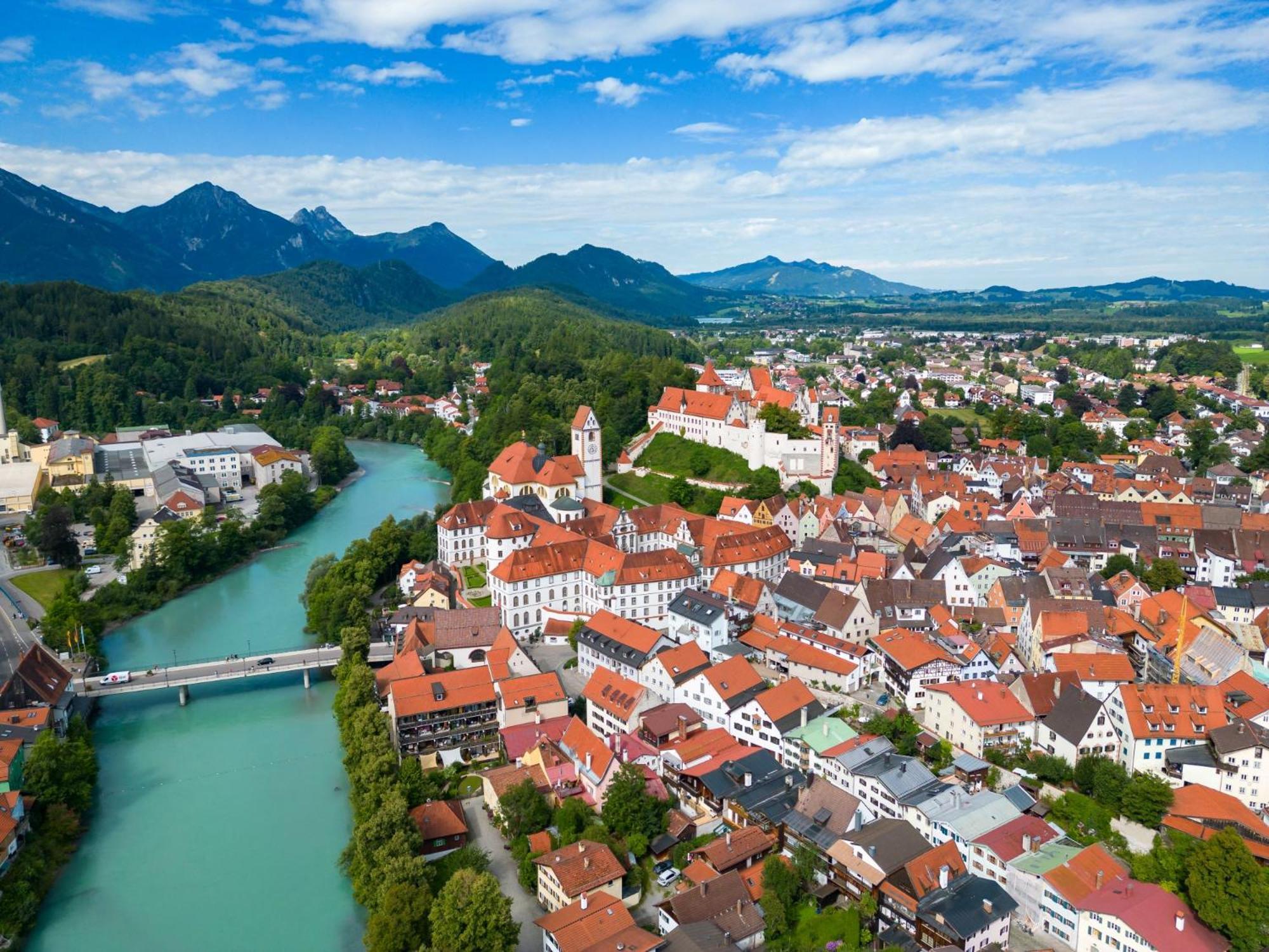 Füssen Chalet Im Haus Schlossblick מראה חיצוני תמונה