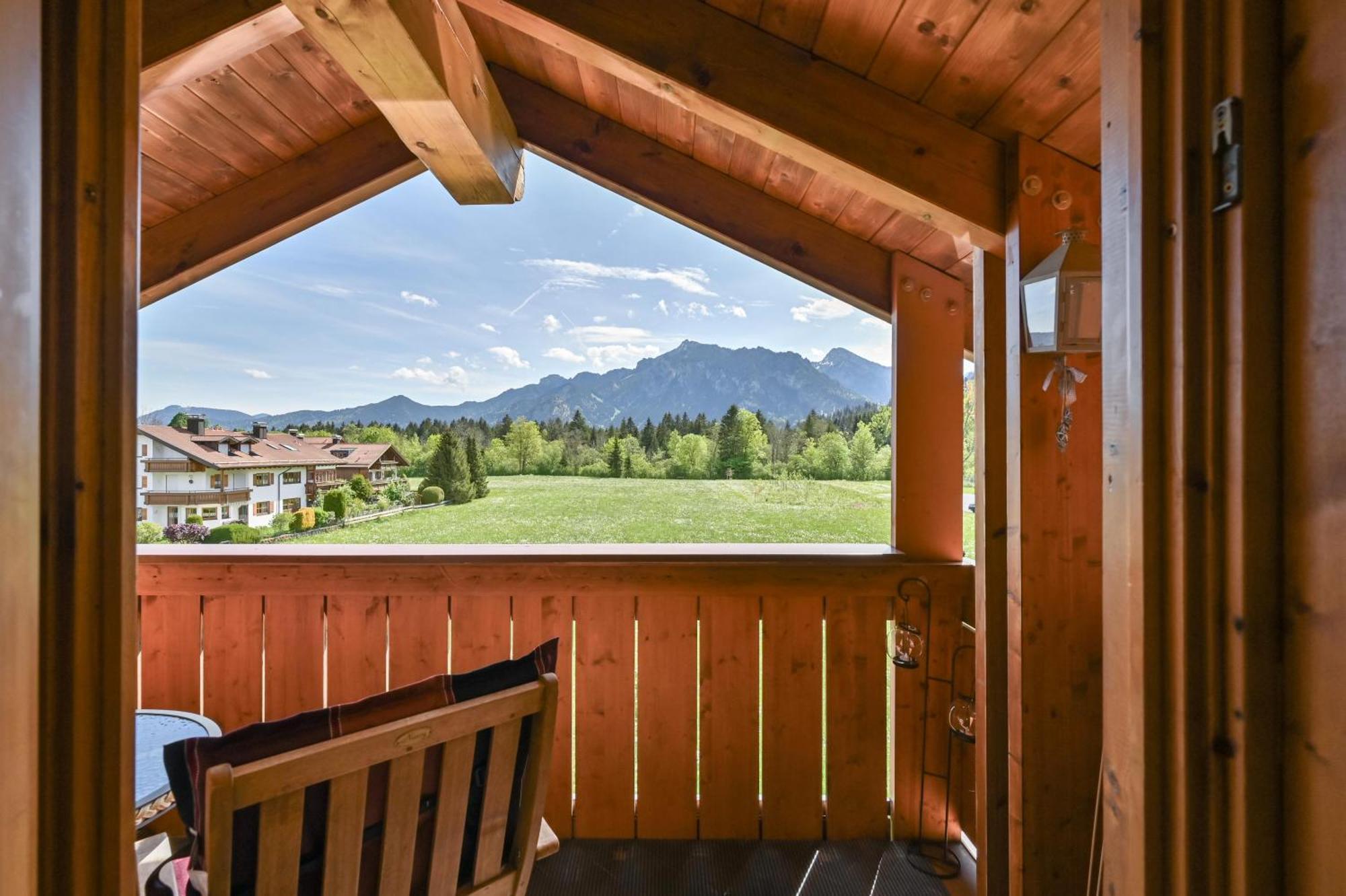 Füssen Chalet Im Haus Schlossblick מראה חיצוני תמונה