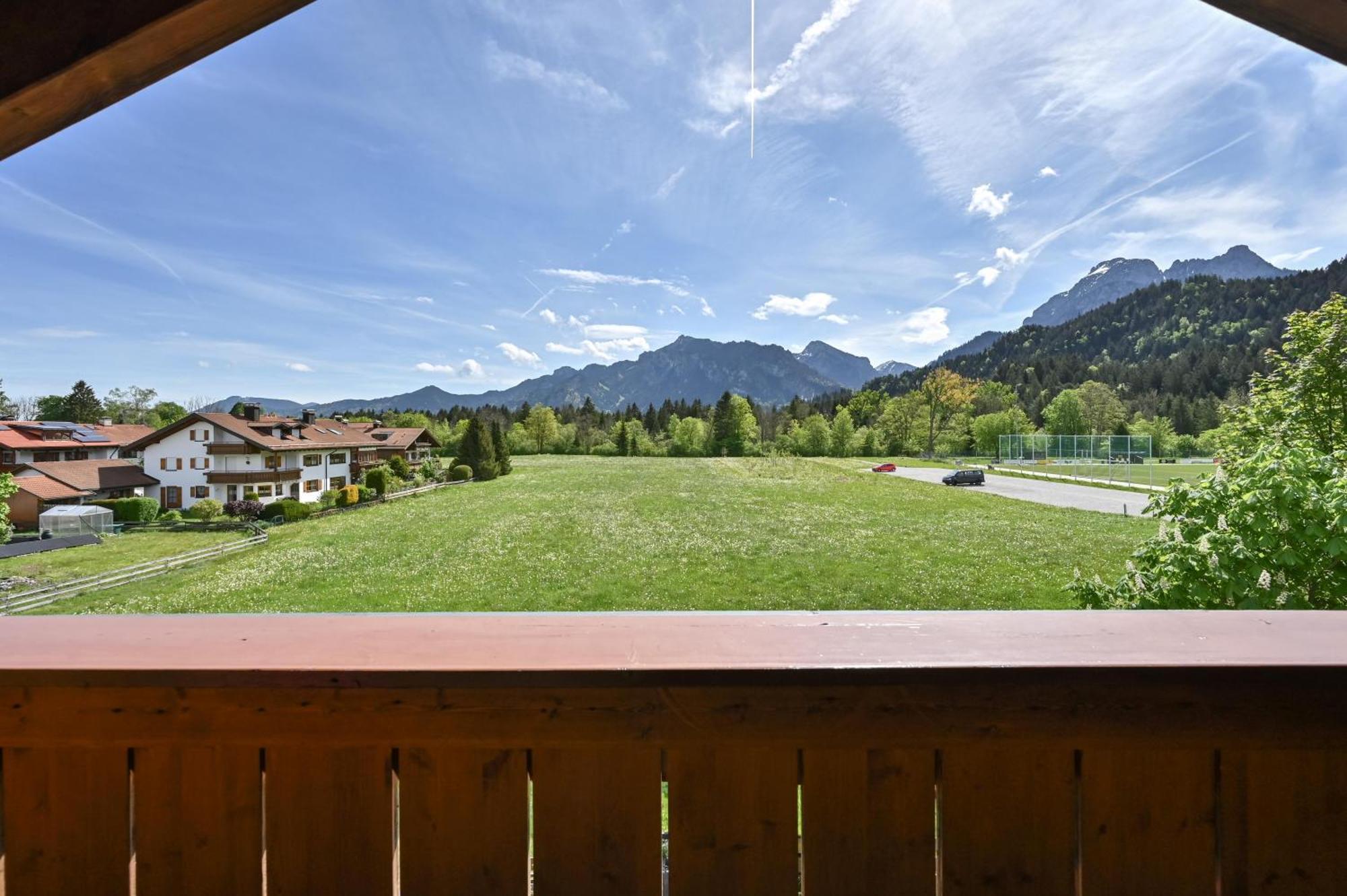 Füssen Chalet Im Haus Schlossblick מראה חיצוני תמונה